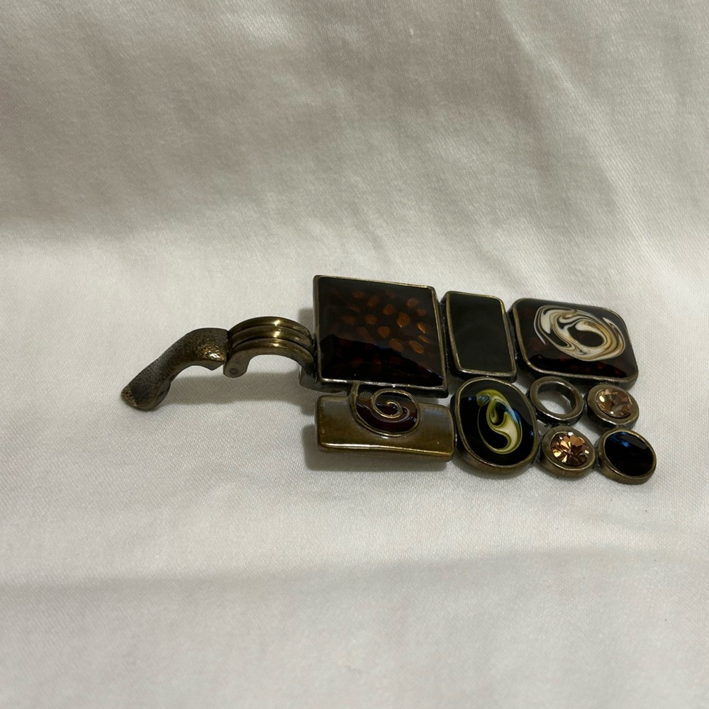 Premier Designs “Gallery” Abstract Multi-Color Pendant - Picture 2 of 4
